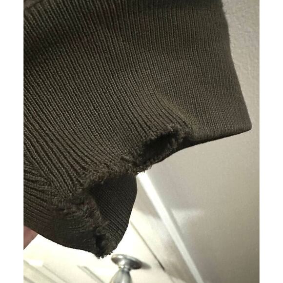 CARHARTT Vintage Distressed Duck Canvas Work Distressed Coat Brown - Men’s Sz XL - Picture 9 of 9